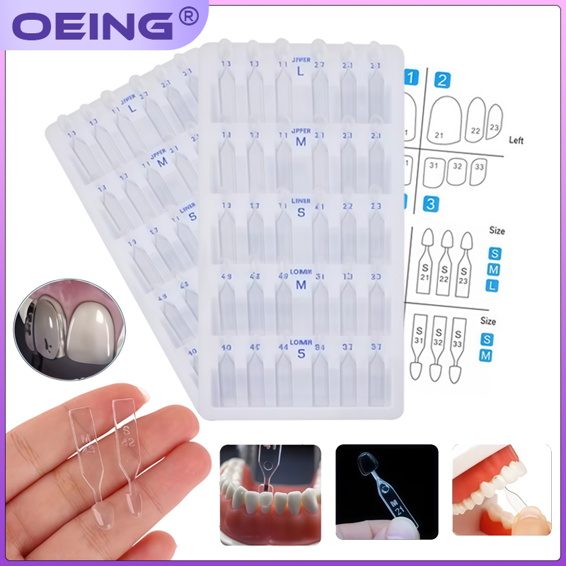 Teeth Whitening Moulds - Zestaw do formowania licówek dentystycznych, forma